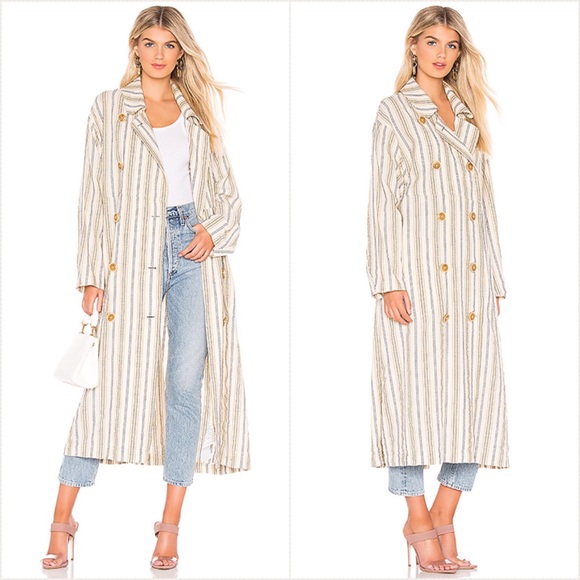 Free People Sweet Melody Trench Coat - Picture 2 of 8